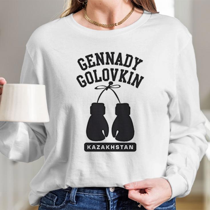 Gennady Golovkin Perfect Gift Long Sleeve T-Shirt Gifts for Her