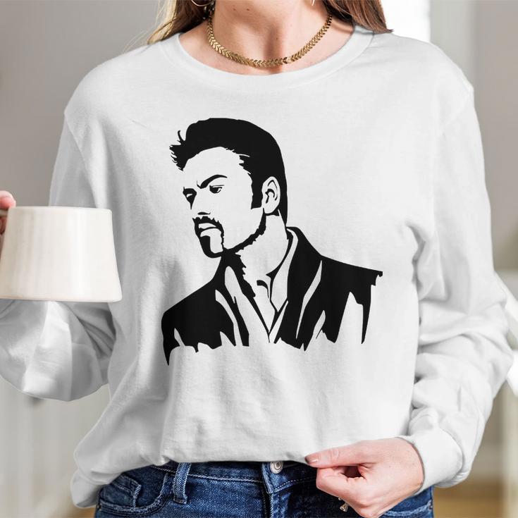 George Michael Long Sleeve T-Shirt Gifts for Her