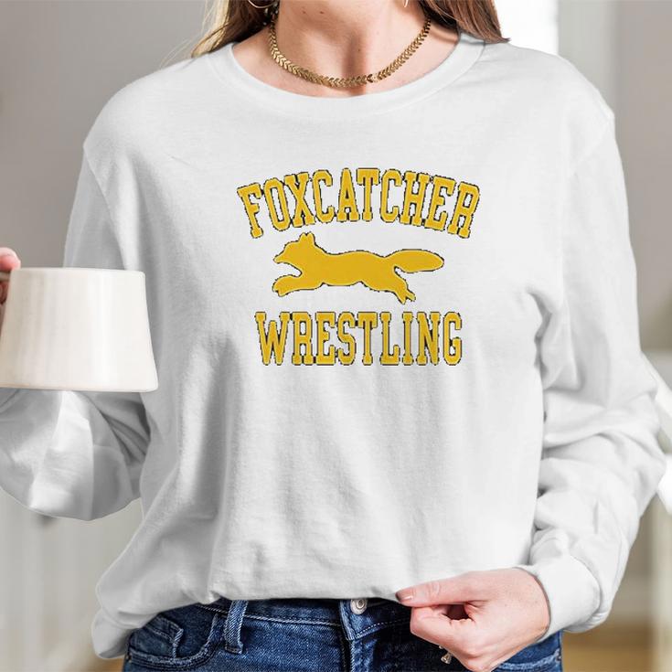 The Goozler Foxcatcher Wrestling Long Sleeve T-Shirt Gifts for Her