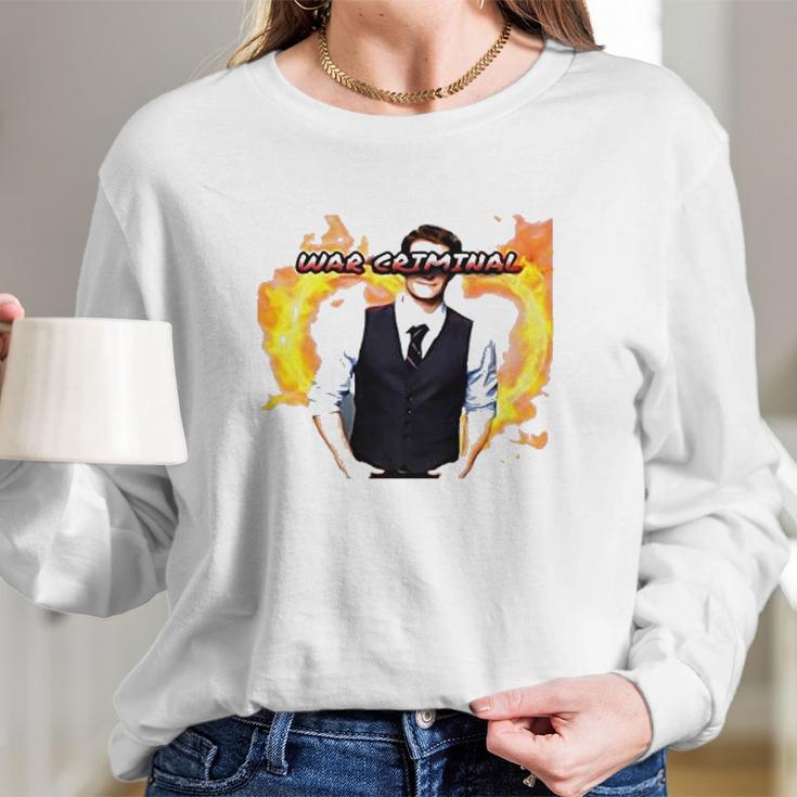 Great Gift Matthew Morrison The War Criminal Long Sleeve T-Shirt Gifts for Her