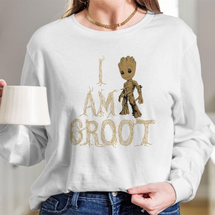 I Am A Groot Long Sleeve T-Shirt Gifts for Her