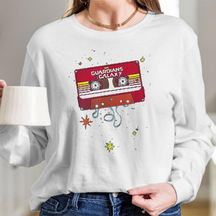 Guardians Of The Galaxy Awesome Tape Graphic Long Sleeve T-Shirt Gifts for Her