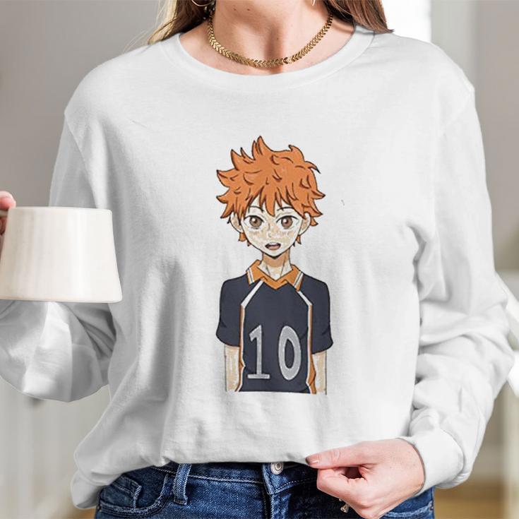 Haikyuu Adorable Gift Long Sleeve T-Shirt Gifts for Her