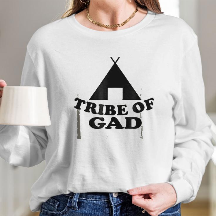 Hebrew Israelite Clothing Tribe Of Gad Booth Long Sleeve T-Shirt Gifts for Her