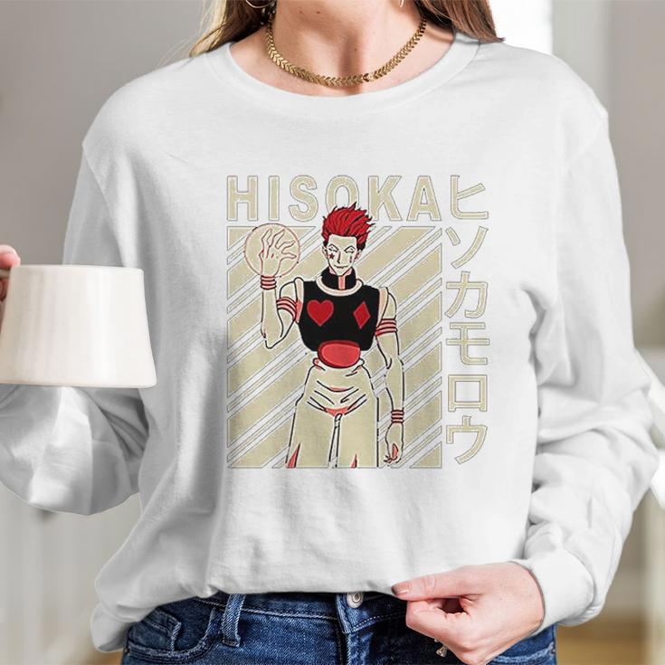 Hunter X Hunter Hisoka Long Sleeve T-Shirt Gifts for Her