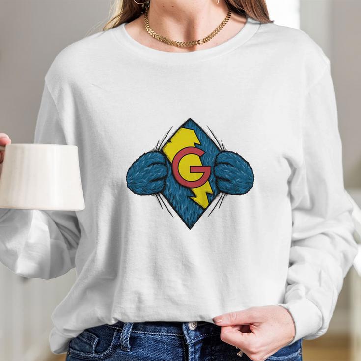 IÂ´M Super Grover T-Shirt Long Sleeve T-Shirt Gifts for Her