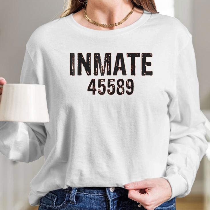 Inmate 45589 Long Sleeve T-Shirt Gifts for Her