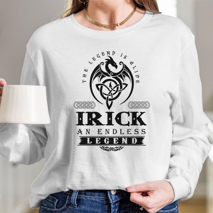 Irick Long Sleeve T-Shirt Gifts for Her