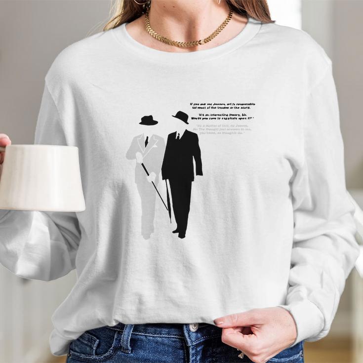 Jeeves And Wooster Long Sleeve T-Shirt Gifts for Her