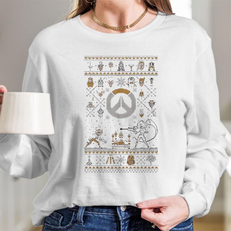 Jinx Overwatch Holiday For The Heroes Men Gamer Long Sleeve T-Shirt Gifts for Her