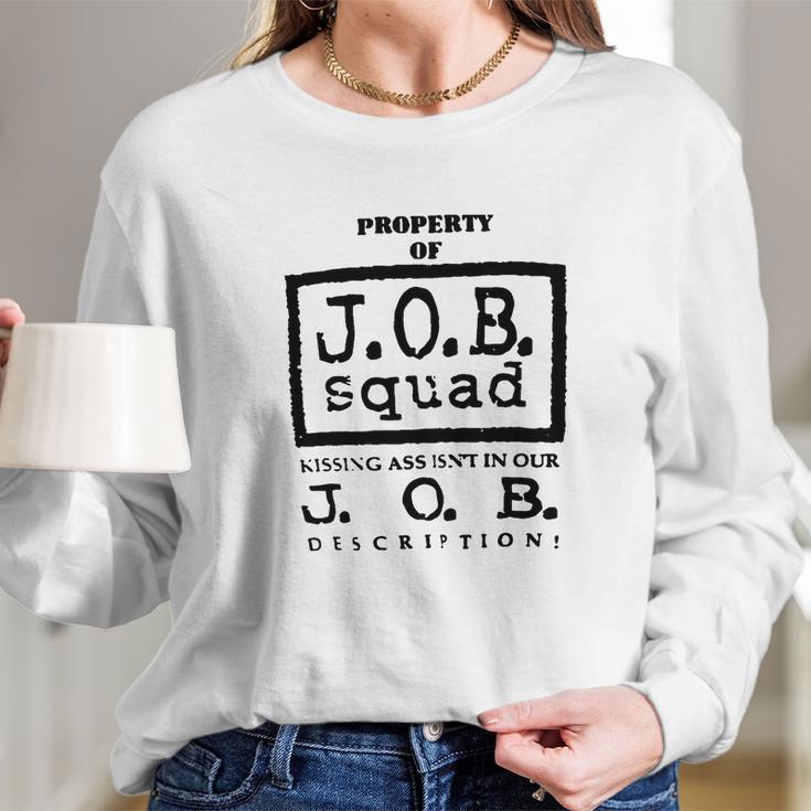 Job Squad Pin Me Pay Me Wwf Al Snow Blue Meanie Gi Long Sleeve T-Shirt Gifts for Her