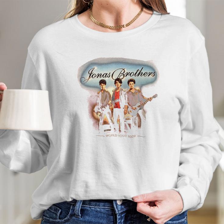 Jonas Brothers World Tour 2019 Long Sleeve T-Shirt Gifts for Her