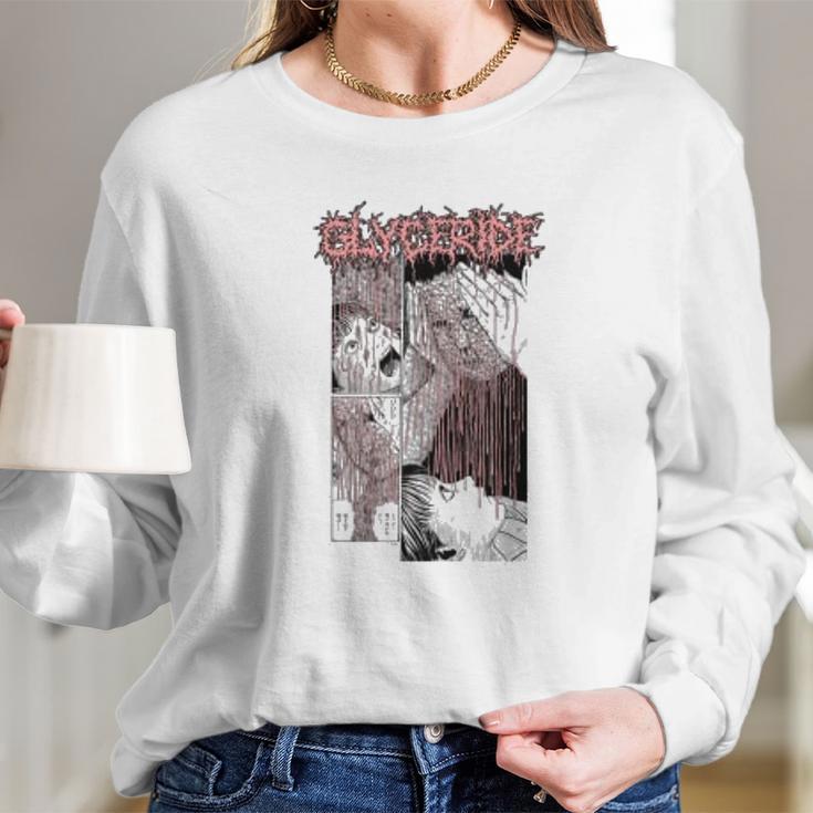 Junji Ito Glyceride Long Sleeve T-Shirt Gifts for Her