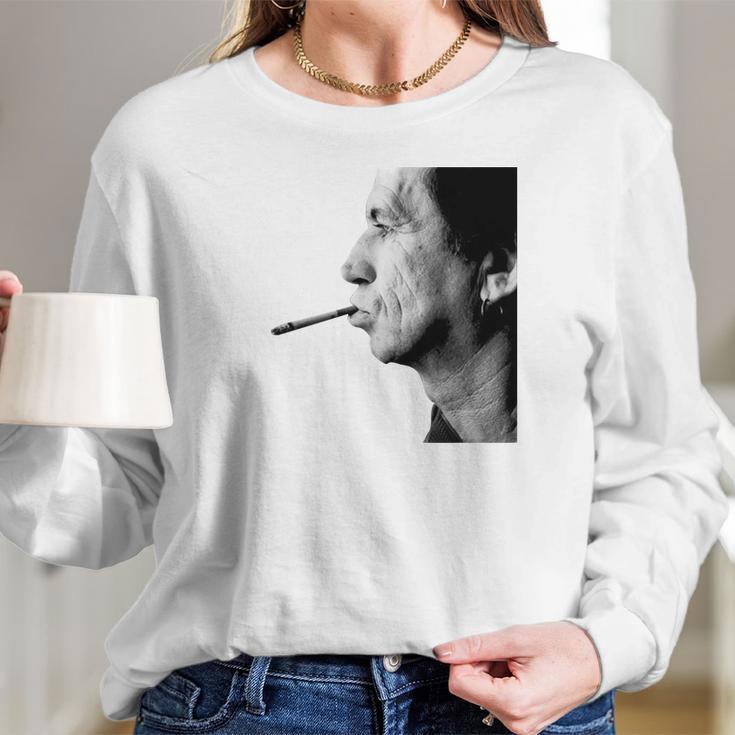 Keith Richards Long Sleeve T-Shirt Gifts for Her