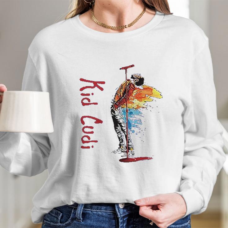 Kid Cudi Singer Long Sleeve T-Shirt Gifts for Her