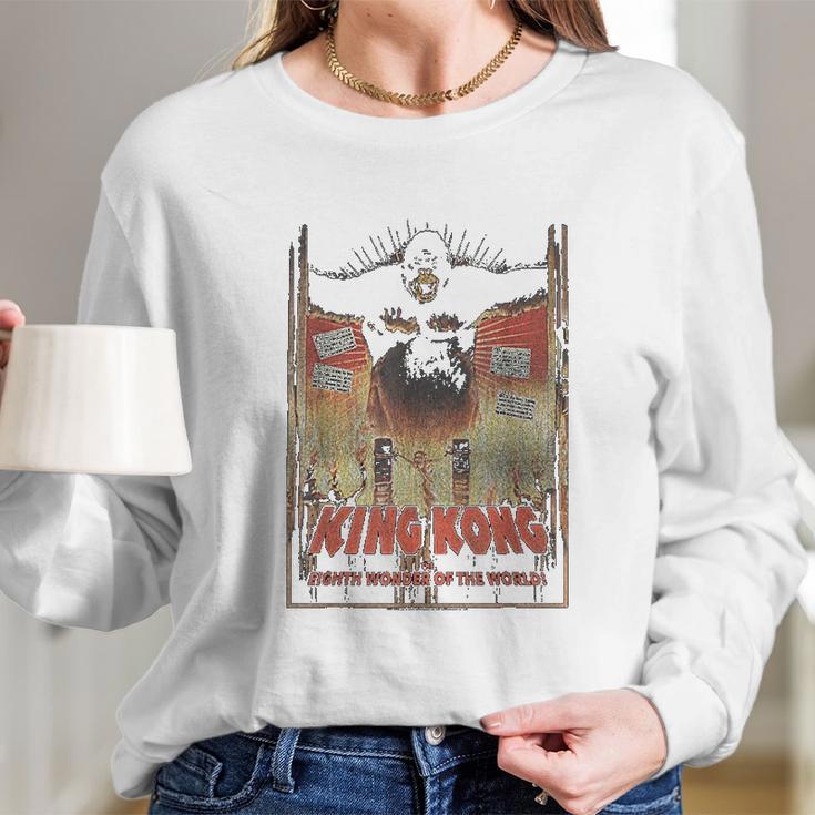 King Kong Eighth Wonder Of The World Long Sleeve T-Shirt Gifts for Her