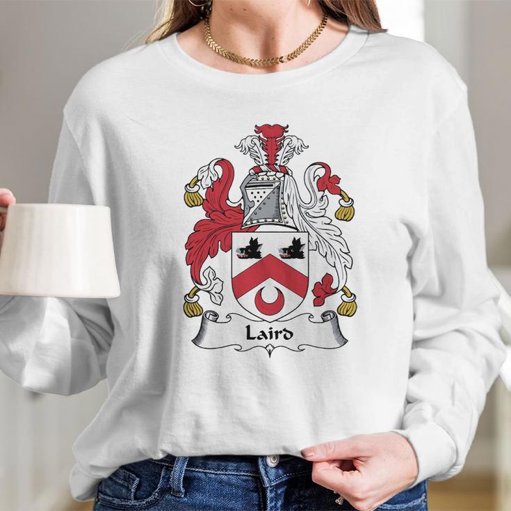 Laird Family Crest Scottish Family Crests Long Sleeve T-Shirt Gifts for Her