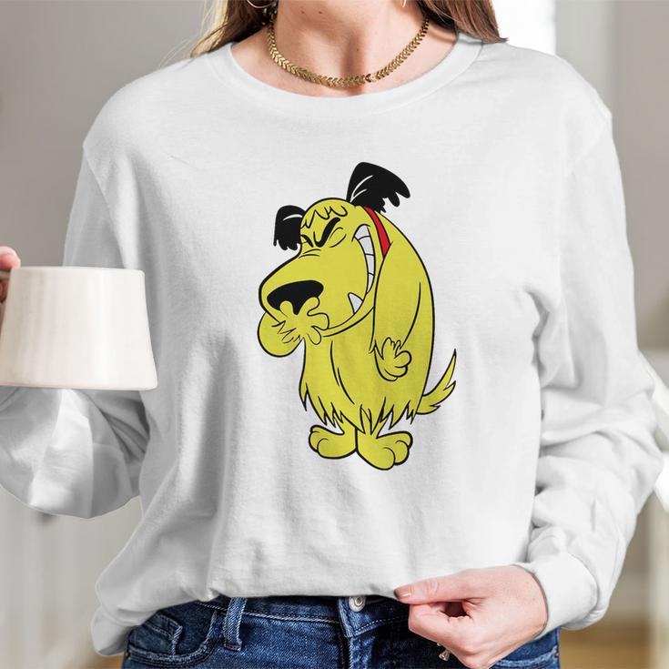 Laughing Muttley T-Shirt Long Sleeve T-Shirt Gifts for Her