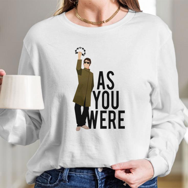 Liam Gallagher As You Were Long Sleeve T-Shirt Gifts for Her