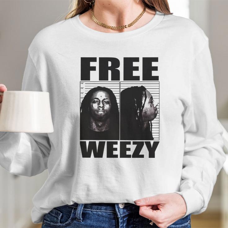 Lil Vayne Free Weezy Long Sleeve T-Shirt Gifts for Her