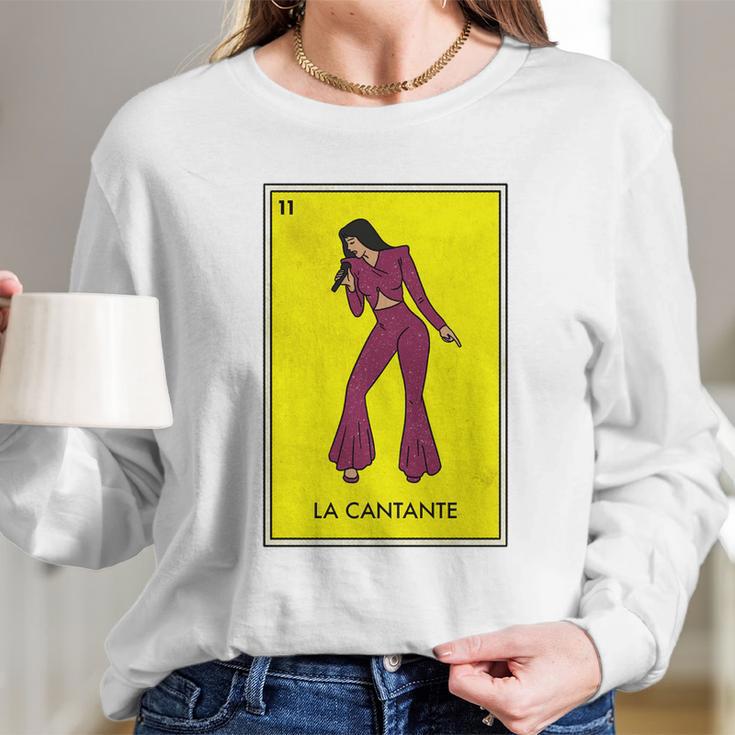 Loteria Selena La Cantante ShirtShirt Tee Long Sleeve T-Shirt Gifts for Her