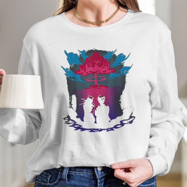 Love Couple Fallout Hydrogen Gift Idea Long Sleeve T-Shirt Gifts for Her