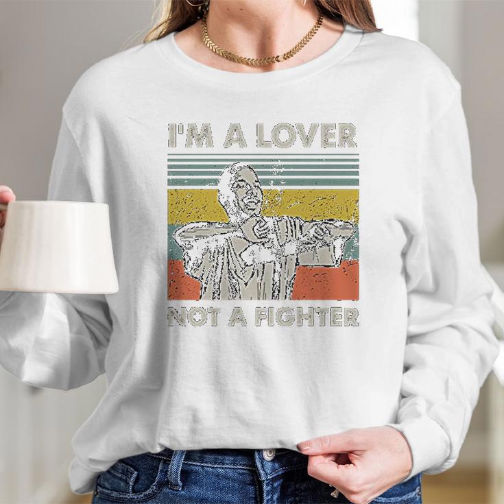 Im A Lover Not A Fighter Blood In Blood Out Cruzito Vintage Long Sleeve T-Shirt Gifts for Her