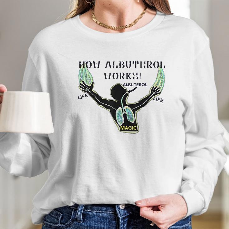 Magical Albuterol Long Sleeve T-Shirt Gifts for Her