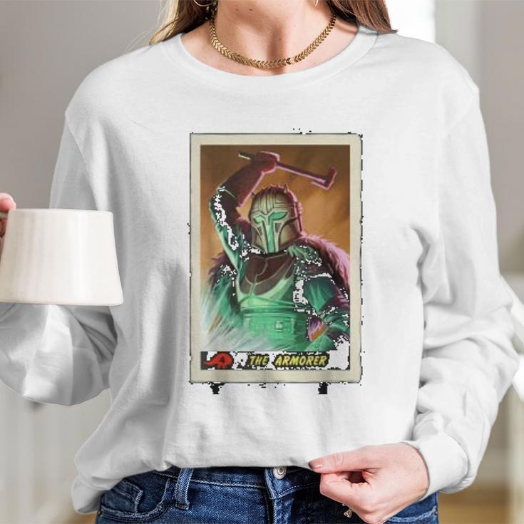 The Mandalorian The Armorer Long Sleeve T-Shirt Gifts for Her