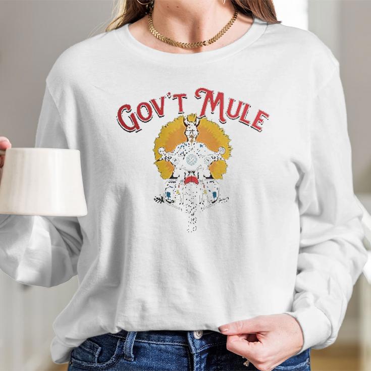 Maria M Arnold Govt Mule Men Comfortable Long Sleeve T-Shirt Gifts for Her