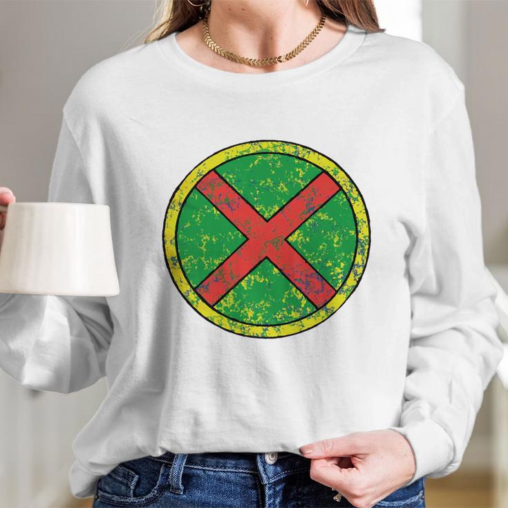 Martian Manhunter Logo Long Sleeve T-Shirt Gifts for Her