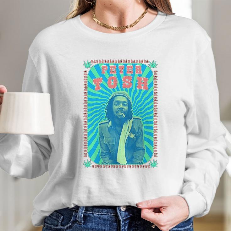 Mens Peter Tosh Long Sleeve T-Shirt Gifts for Her