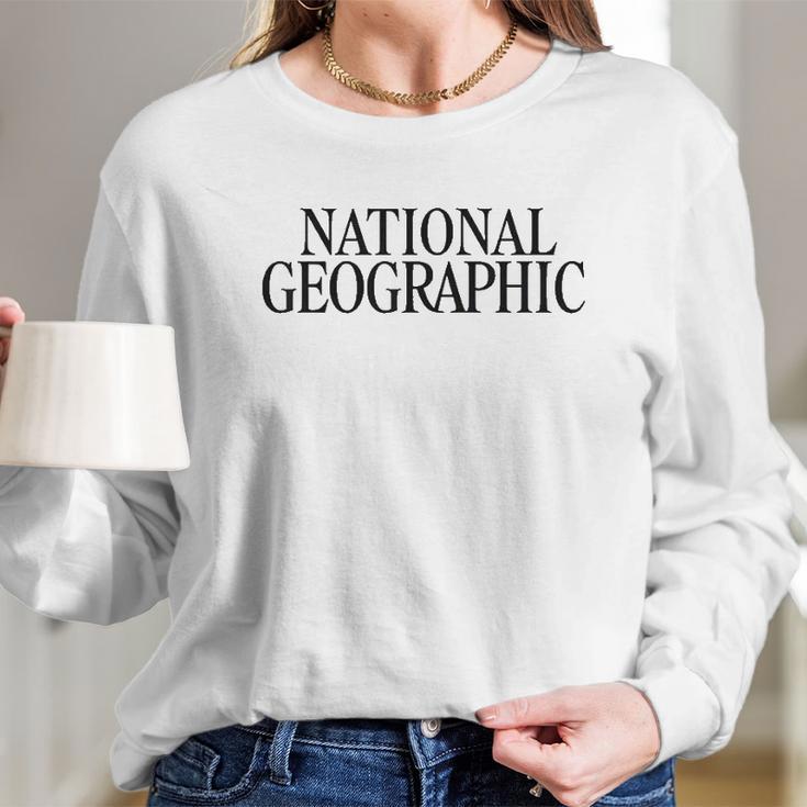 National Geographic Vintage Long Sleeve T-Shirt Gifts for Her