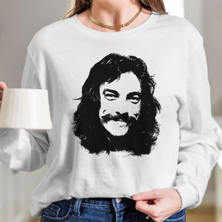 Neil Peart Smile Long Sleeve T-Shirt Gifts for Her