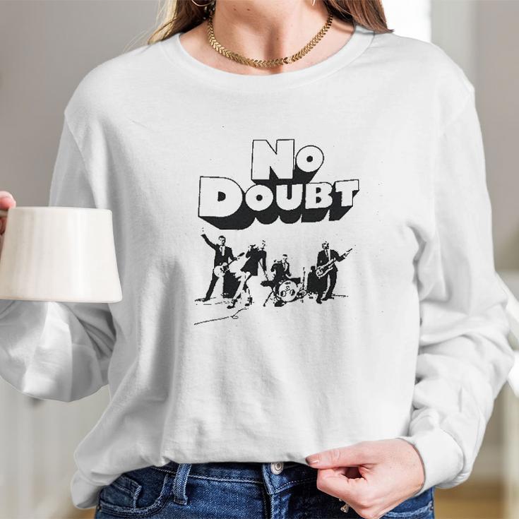 No Doubt Clockwork Live Heather Grey Long Sleeve T-Shirt Gifts for Her