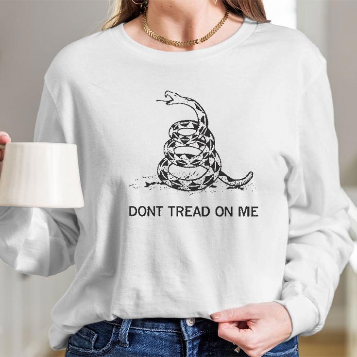 Do Not Tread On Me Long Sleeve T-Shirt Gifts for Her