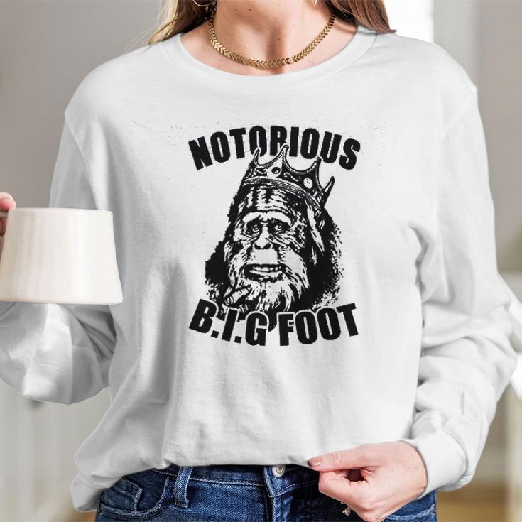 Notorious Big Bigfoot Long Sleeve T-Shirt Gifts for Her