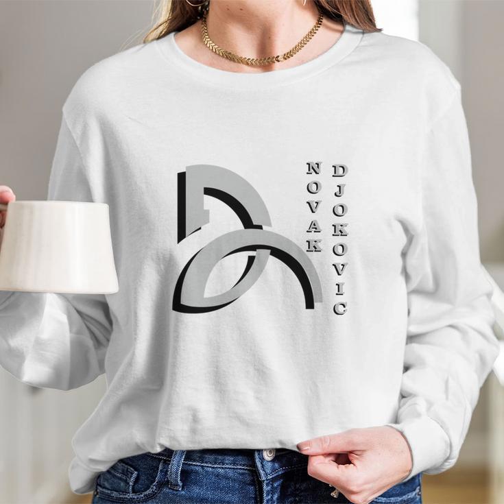 Novak Djokovic Long Sleeve T-Shirt Gifts for Her