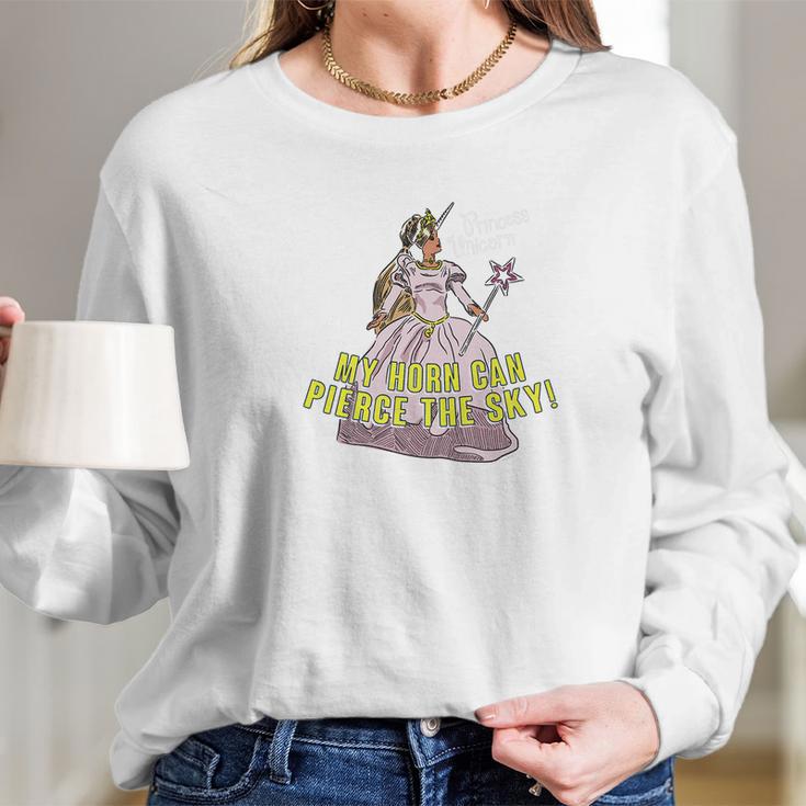 The Office Princess Unicorn Funny Long Sleeve T-Shirt Gifts for Her