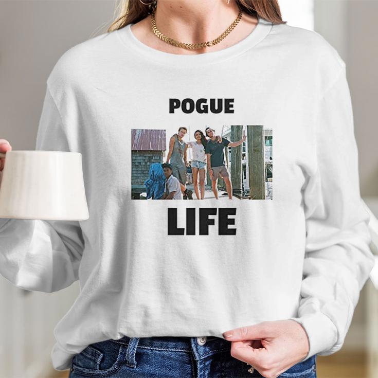 Outer Banks Netflix Pogue Life Image Long Sleeve T-Shirt Gifts for Her