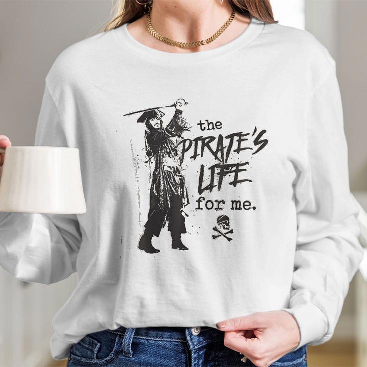 Pirates Of The Caribbean Graphic Long Sleeve T-Shirt Gifts for Her