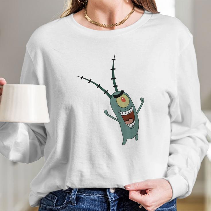 Plankton Shirt Long Sleeve T-Shirt Gifts for Her