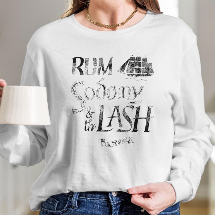 The Pogues Official Rum Sodomy & The Lash Long Sleeve T-Shirt Gifts for Her