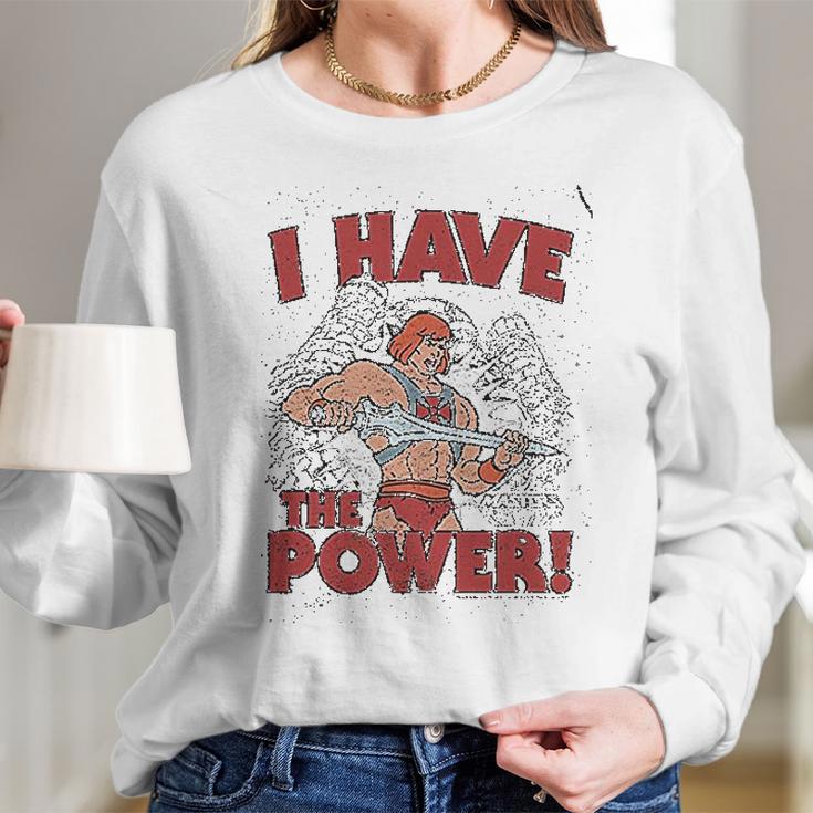 Popfunk Masters Of The Universe I Have The Power Long Sleeve T-Shirt Gifts for Her