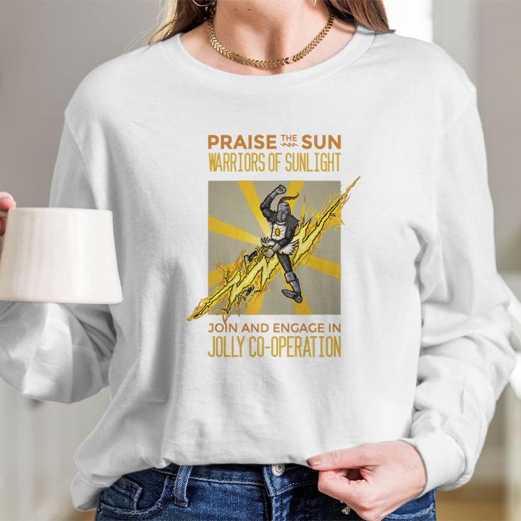 Praise The Sun Warriors Of Sunlight Long Sleeve T-Shirt Gifts for Her