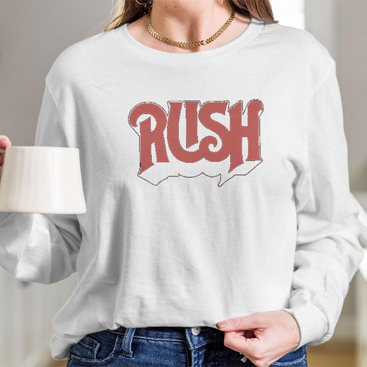 Puppylol Printed With Rush Men Long Sleeve T-Shirt Gifts for Her