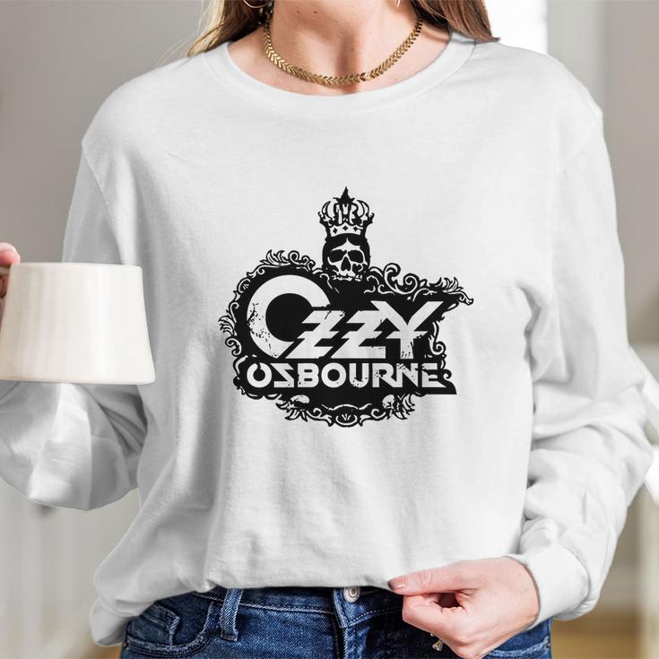 Retro Ozzy Osbourne Art Long Sleeve T-Shirt Gifts for Her