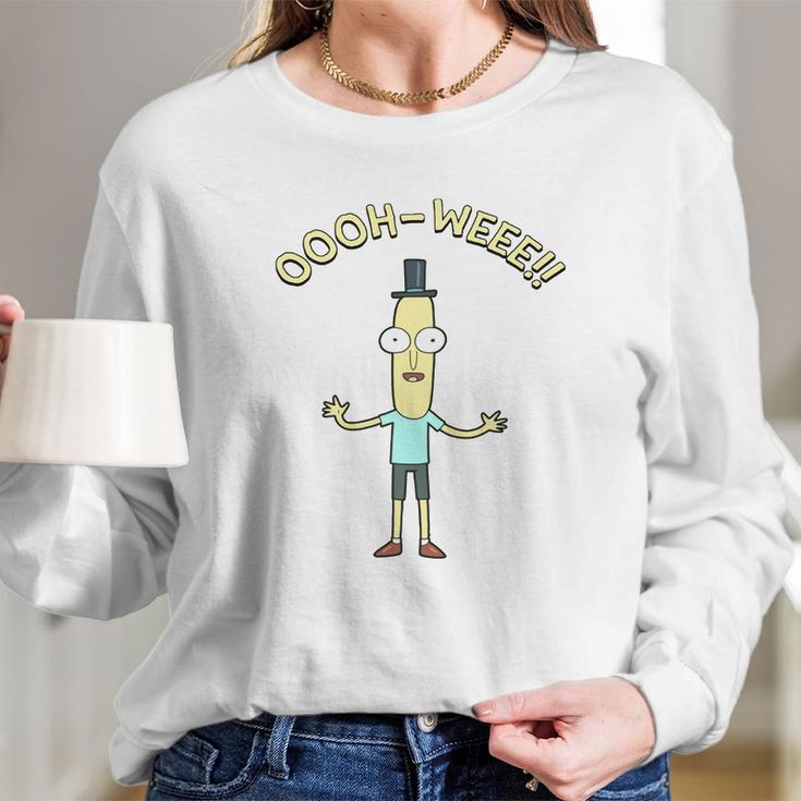 Rick &Ampamp Morty Mr Poopy Butthole Oooh WeeeShirt Ricks And Mortys T Shirt Mr Poopy Butthole Tee Long Sleeve T-Shirt Gifts for Her