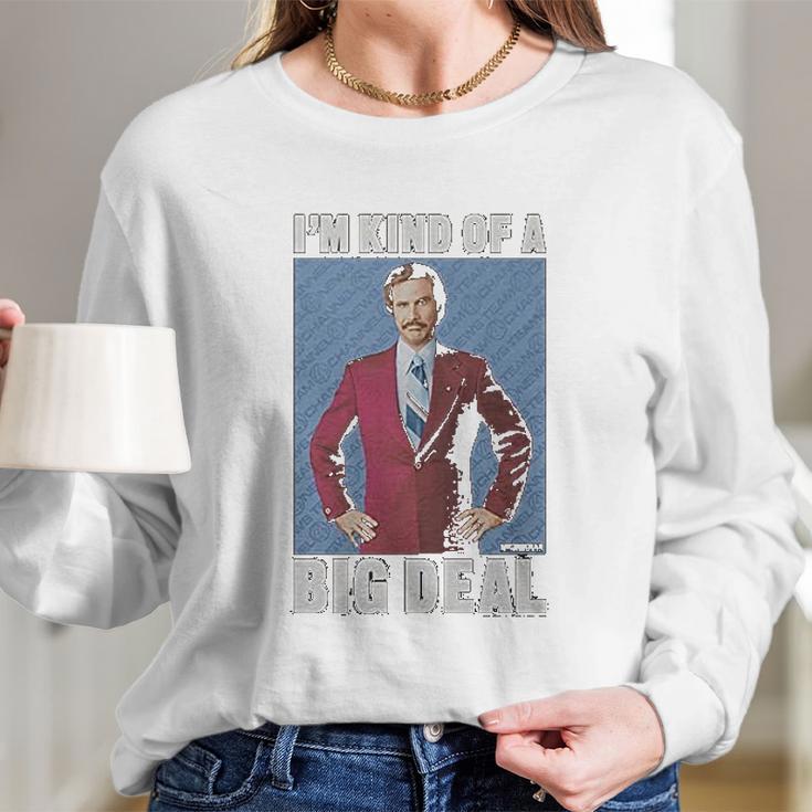 Ripple Junction Anchorman Kind Of A Big Photo Long Sleeve T-Shirt Gifts for Her