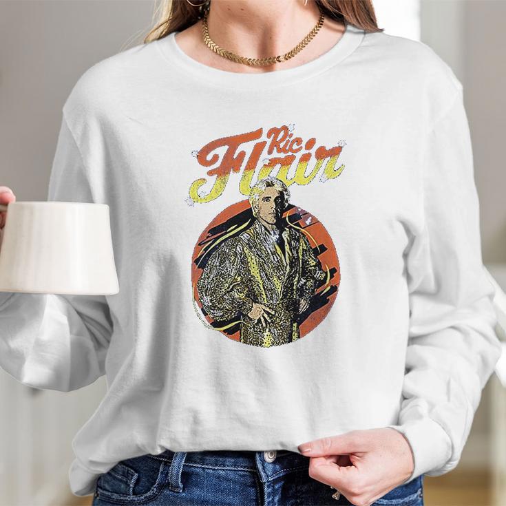 Ripple Junction Wwe Ric Flair The Nature Boy Adult Long Sleeve T-Shirt Gifts for Her